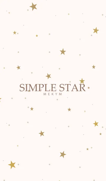 SIMPLE STAR NATURAL YELLOW 16の着せ替えメイン画像