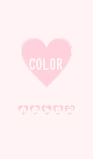 [LINE着せ替え] pink color F08の画像1