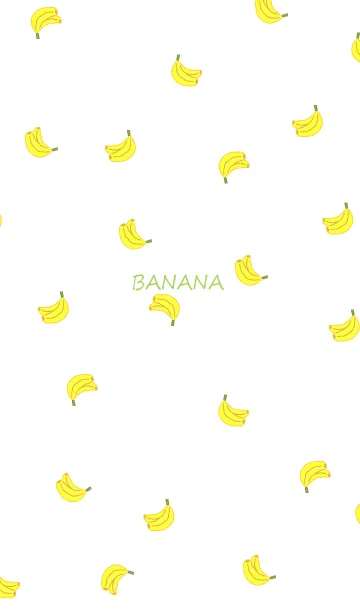 [LINE着せ替え] banana_pattern02の画像1