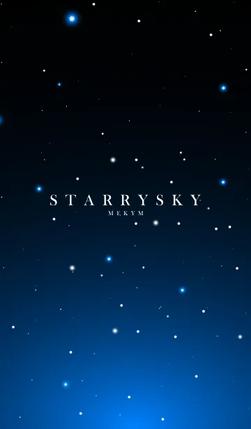 [LINE着せ替え] STARRY SKY-STAR.MEKYM 15の画像1