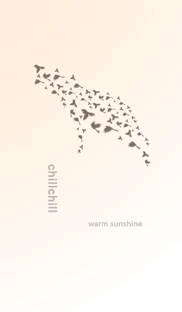 [LINE着せ替え] chillchill- warm sunshine Birdの画像1