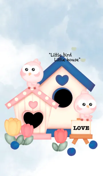 [LINE着せ替え] Mini vintage birdhouse 7の画像1