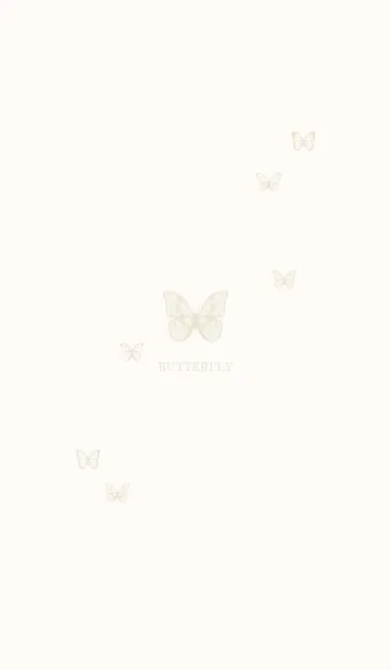 [LINE着せ替え] BUTTERFLY - パステル イエローの画像1