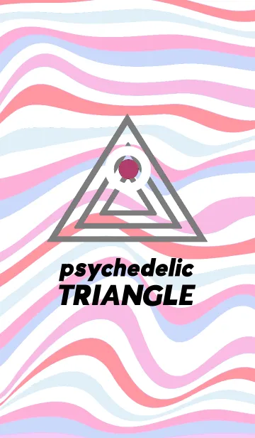 [LINE着せ替え] サイケデリック トライアングル 85の画像1