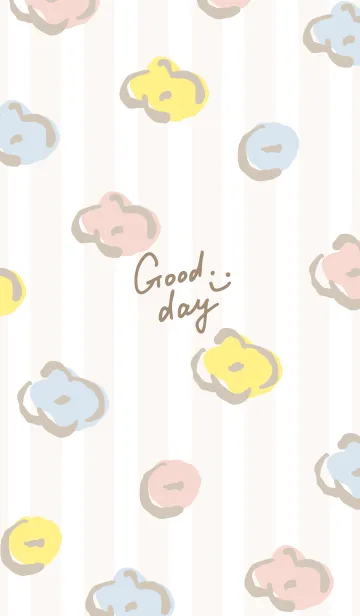 [LINE着せ替え] 手書きお花 ランダム17の画像1