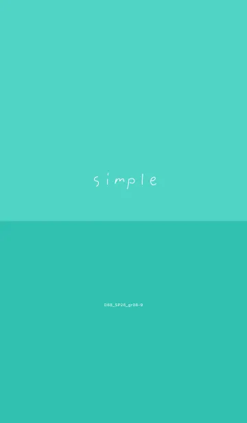 [LINE着せ替え] D88_26_グリーン8-9の画像1