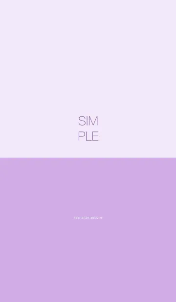 [LINE着せ替え] 488_24_パープル2-9の画像1