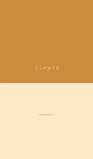 [LINE着せ替え] q88_26_ブラウン4-3の画像1