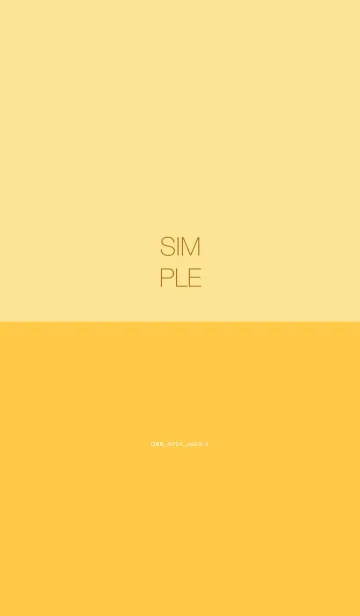 [LINE着せ替え] Q88_24_イエロー3-3の画像1