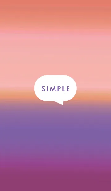 [LINE着せ替え] シンプル グラデーション _26の画像1