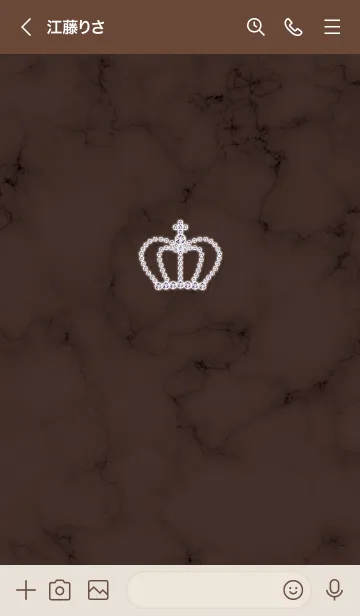 [LINE着せ替え] プリンス♦ブラウン04_1の画像3