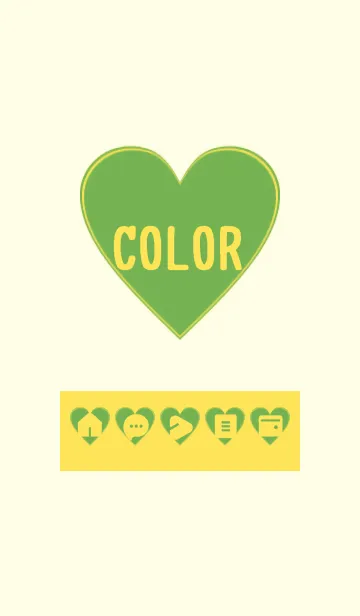 [LINE着せ替え] yellow color F07の画像1