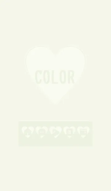 [LINE着せ替え] green color F13の画像1