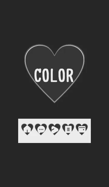 [LINE着せ替え] bw color F07の画像1