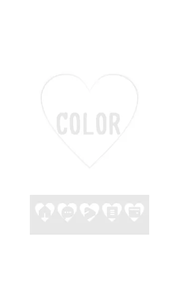 [LINE着せ替え] bw color F08の画像1