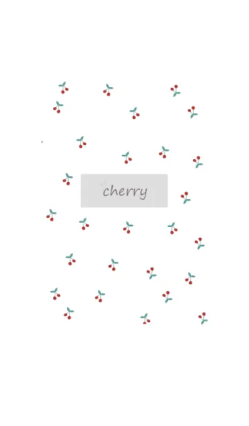 [LINE着せ替え] cherry_patternの画像1