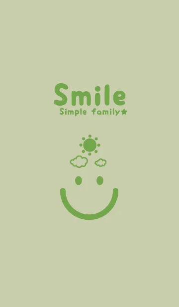 [LINE着せ替え] スマイル＆SUN ペールサローの画像1