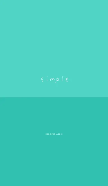 [LINE着せ替え] D89_26_グリーン8-3の画像1