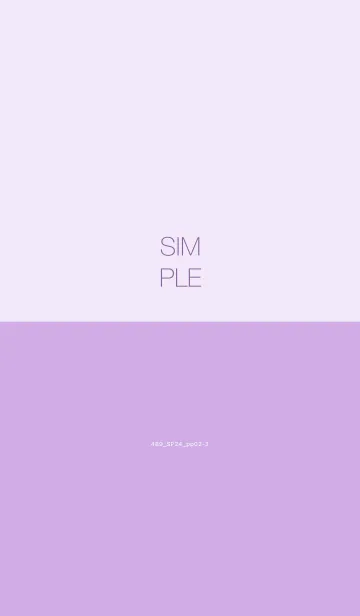 [LINE着せ替え] 489_24_パープル2-3の画像1