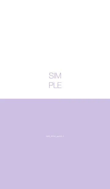 [LINE着せ替え] 489_24_パープル4-3の画像1