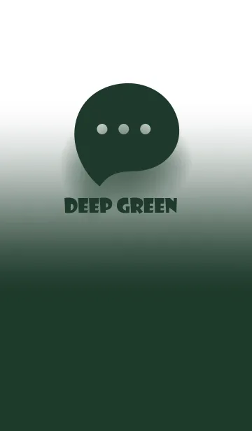 [LINE着せ替え] Deep Green & White Theme V.2 (JP)の画像1