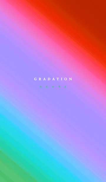 [LINE着せ替え] グラデーション ミニ スター 125の画像1