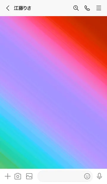 [LINE着せ替え] グラデーション ミニ スター 125の画像3