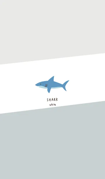 [LINE着せ替え] サメ 3色 1の画像1