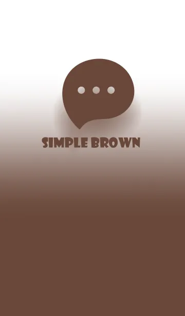 Brown & White Theme V.2 (JP)の着せ替えメイン画像
