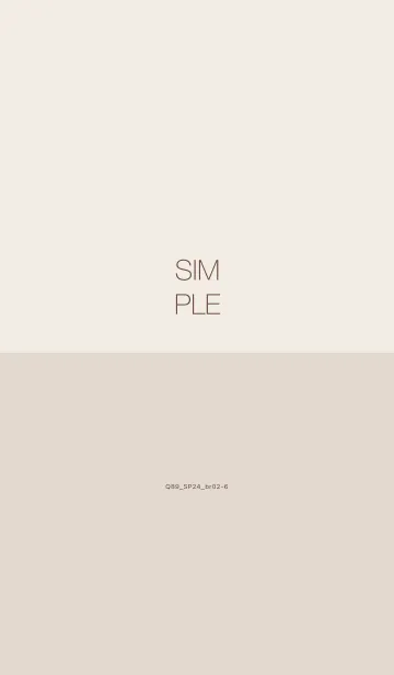 [LINE着せ替え] Q89_24_ブラウン2-6の画像1