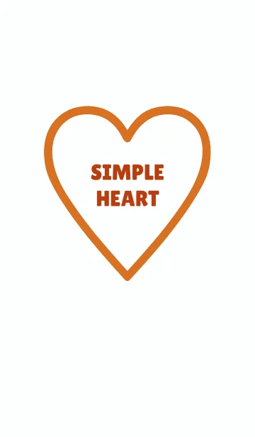 [LINE着せ替え] シンプル ハート _126の画像1