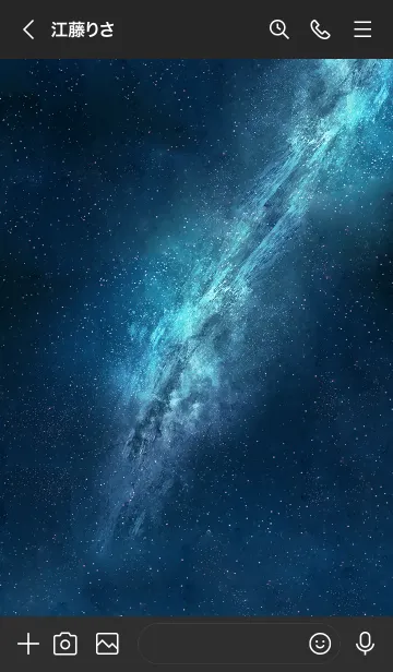 [LINE着せ替え] 運気アップ✨幻想的な夜空の画像3