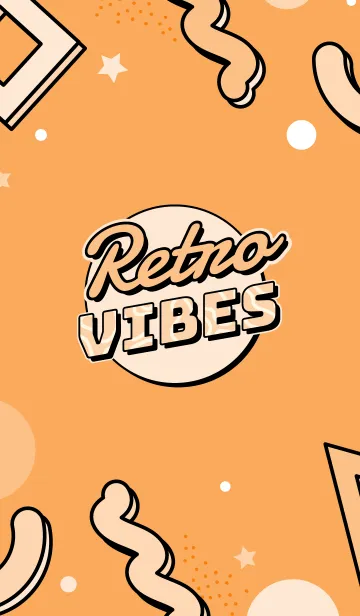 [LINE着せ替え] Retro Vibes Tan Hideの画像1