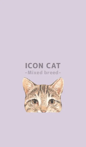 [LINE着せ替え] ICON CAT - ミックス - PASTEL PL/02の画像1