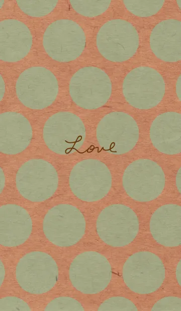 [LINE着せ替え] クラフト紙 サークル2の画像1