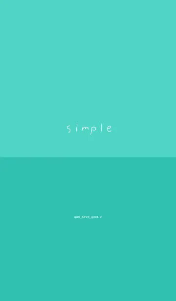 [LINE着せ替え] q89_26_グリーン8-9の画像1