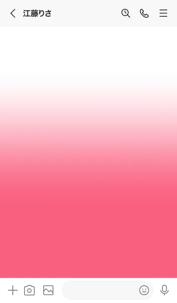 [LINE着せ替え] Brick Pink & White Theme V.2 (JP)の画像3