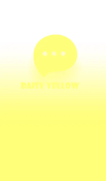 [LINE着せ替え] Daisy Yellow & White Theme V.2 (JP)の画像1