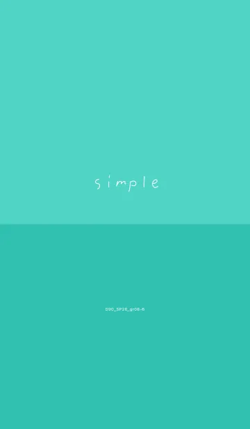 [LINE着せ替え] D90_26_グリーン8-6の画像1