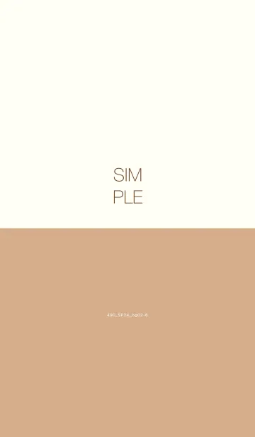 [LINE着せ替え] 490_24_ベージュ2-6の画像1