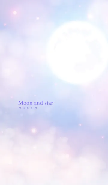 [LINE着せ替え] Moon And Star.PURPLE 27の画像1