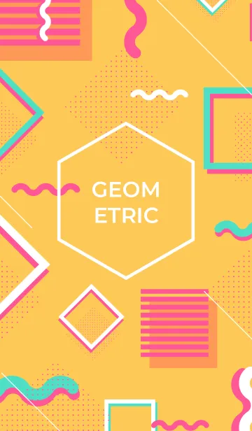 [LINE着せ替え] Geometric Golden Tainoi 2の画像1