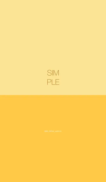 [LINE着せ替え] Q90_24_イエロー3-6の画像1