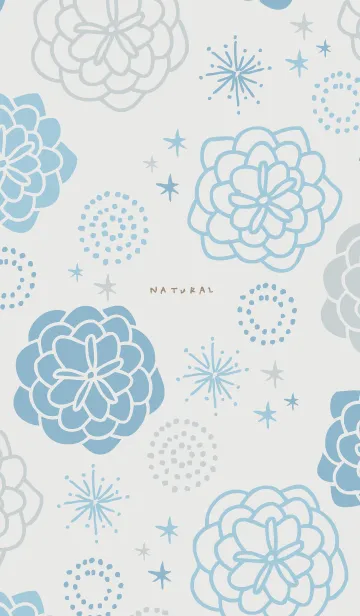 [LINE着せ替え] 花々 舞う24の画像1