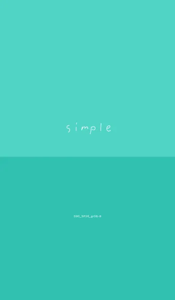 [LINE着せ替え] D90_26_グリーン8-9の画像1