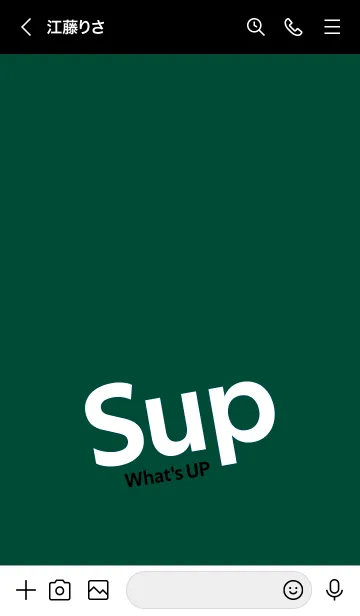 [LINE着せ替え] Sup 100の画像3