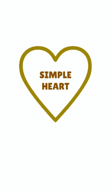 [LINE着せ替え] シンプル ハート _127の画像1