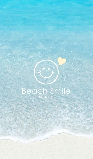 [LINE着せ替え] Beach Smile-LOVE 16の画像1