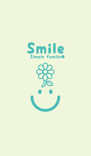 [LINE着せ替え] スマイル＆flower ホワイトリリーの画像1