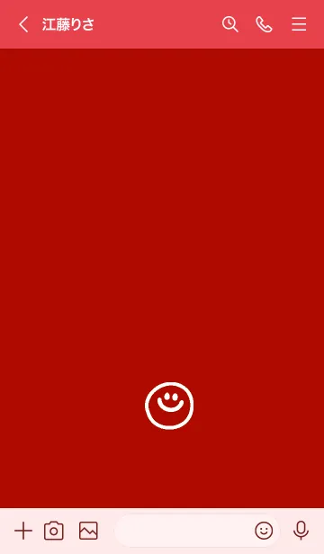 [LINE着せ替え] ミニスマイル* 1の画像3